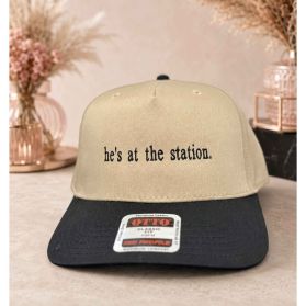 He's at the Station Otto Hat