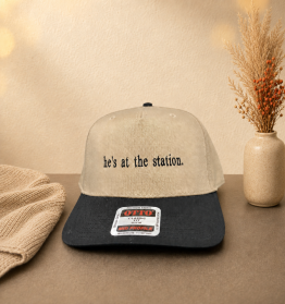 He's at the Station Otto Hat