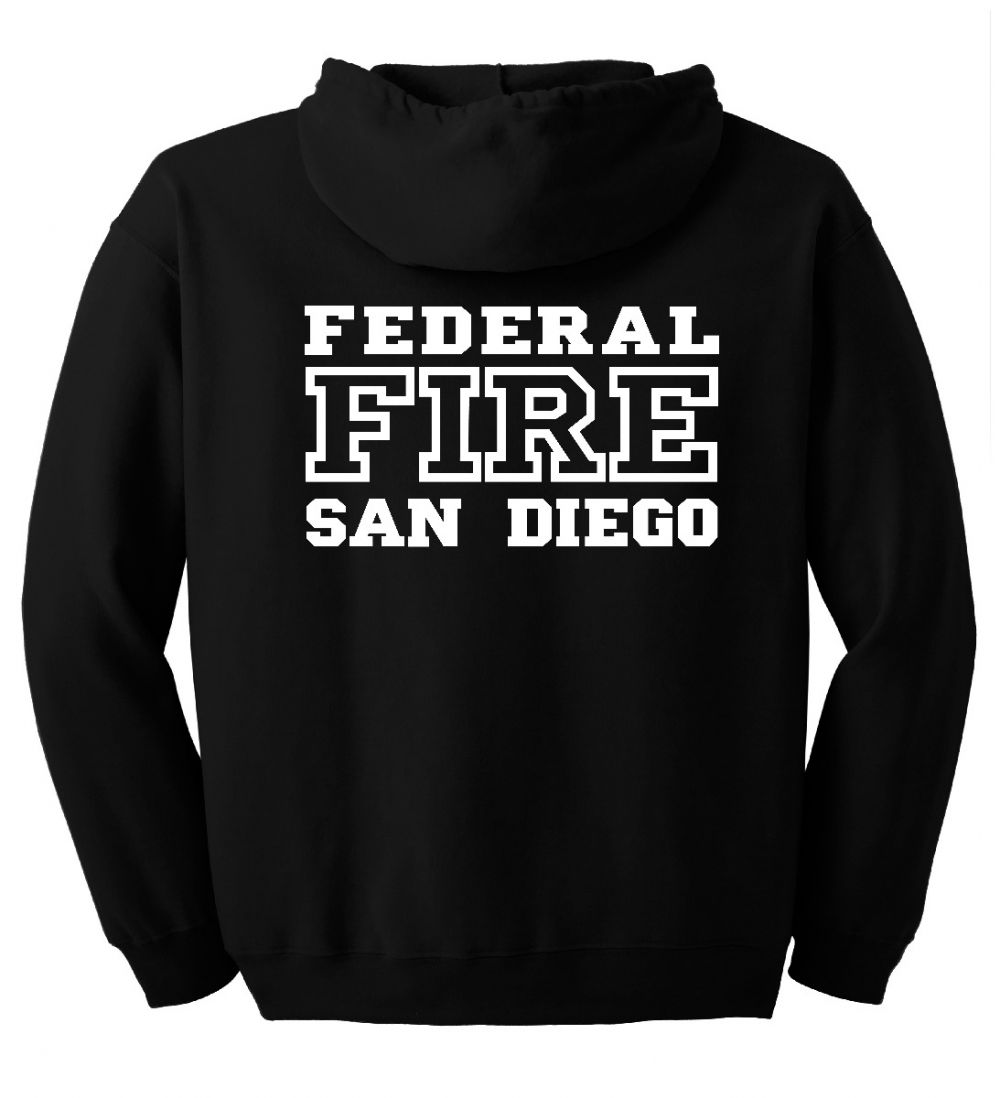 Federal Fire Full Zip Hoodie