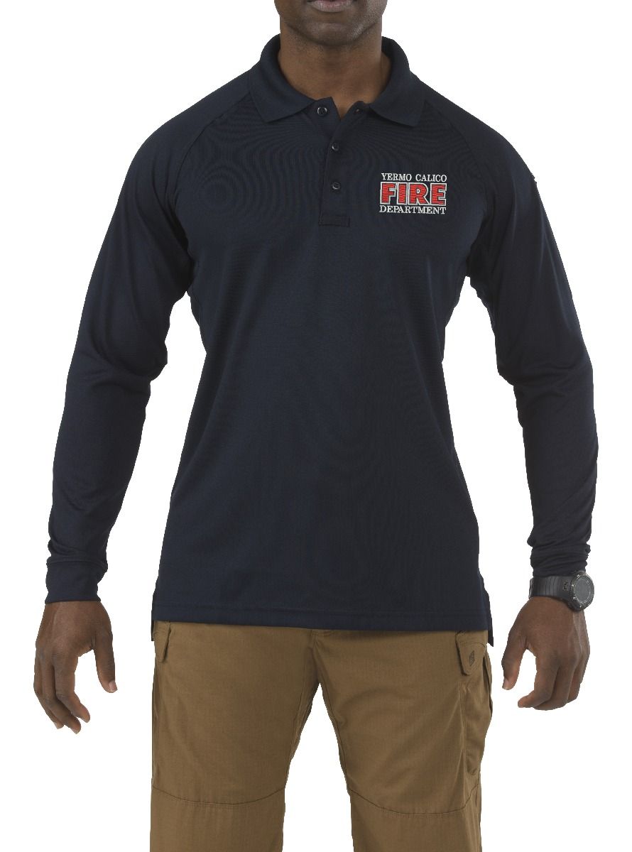 5.11 performance long deals sleeve polo